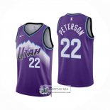 Camiseta Utah Jazz Darryn Peterson NO 22 Icon 2025-26 Violeta