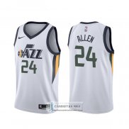 Camiseta Utah Jazz Grayson Allen Association Blanco