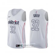 Camiseta Washington Wizards Jeff Green Ciudad Blanco