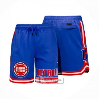 Pantalone Detroit Pistons 2024-25 Azul