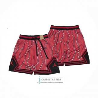 Pantalone Jordan Just Don 2025 Rojo Negro