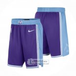 Pantalone Los Angeles Lakers Ciudad 2021-22 Violeta