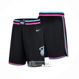 Pantalone Miami Heat Ciudad 2025-26 Negro