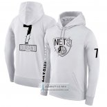 Sudaderas con Capucha Brooklyn Nets Kevin Durant Blanco