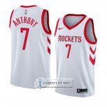 Camiseta Rockets Carmelo Anthony 2018-19 Blanco