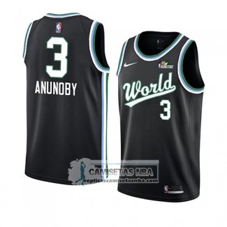 Camiseta 2019 Rising Star Og Anunoby World Negro