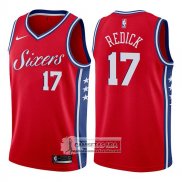 Camiseta 76ers J.j. 2017-18 Rojoick Statement 2017-18 Rojo