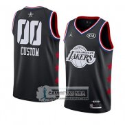 Camiseta All Star 2019 Los Angeles Lakers Personalizada Negro