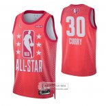 Camiseta All Star 2022 Golden State Warriors Stephen Curry NO 30 Granate