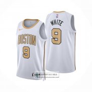 Camiseta Boston Celtics Derrick White NO 9 Ciudad 2025-26 Blanco