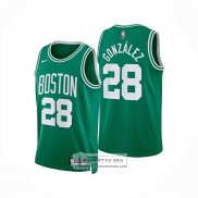 Camiseta Boston Celtics Hugo Gonzalez NO 28 Icon 2025-26 Verde