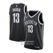 Camiseta Brooklyn Nets James Harden Icon 2020-21 Negro