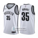 Camiseta Brooklyn Nets Kevin Durant Association 2019-20 Blanco