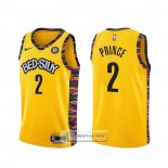 Camiseta Brooklyn Nets Taurean Prince Ciudad 2020-21 Amarillo