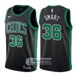 Camiseta Celtics Marcus Smart Statement 2017-18 Negro