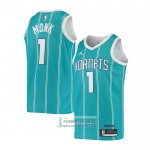 Camiseta Charlotte Hornets Malik Monk Icon 2020-21 Verde