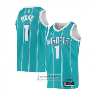 Camiseta Charlotte Hornets Malik Monk Icon 2020-21 Verde