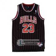 Camiseta Chicago Bulls Michael Jordan Retro 1995-96 Negro