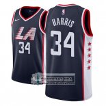 Camiseta Clippers Tobias Harris Ciudad 2018-19 Azul