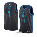 Camiseta Dallas Mavericks Courtney Lee Ciudad 2018-19 Azul