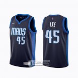 Camiseta Dallas Mavericks Courtney Lee Earned 2020-21 Azul
