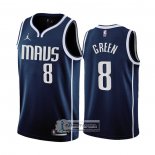 Camiseta Dallas Mavericks Josh Green NO 8 Statement 2022-23 Azul