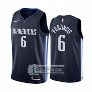 Camiseta Dallas Mavericks Kristaps Porzingis Statement 2019-20 Azul