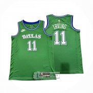 Camiseta Dallas Mavericks Kyrie Irving NO 11 Classic 2025-26 Verde