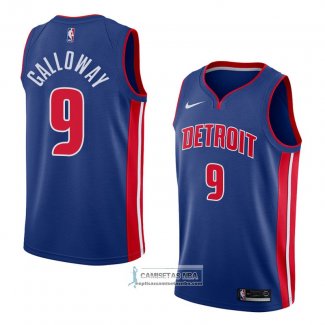 Camiseta Detroit Pistons Langston Galloway Icon 2018 Azul