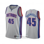 Camiseta Detroit Pistons Sekou Doumbouya Statement 2020-21 Gris
