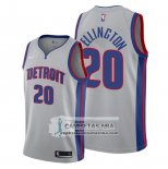 Camiseta Detroit Pistons Wayne Ellington Statement Gris
