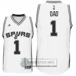 Camiseta Dia del Padre Spurs Dad Blanco