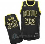 Camiseta Electricidad Moda Celtics Bird Negro