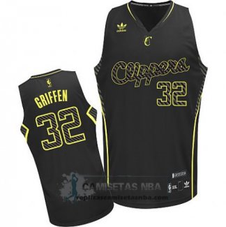 Camiseta Electricidad Moda Clippers Griffin Negro