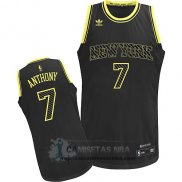 Camiseta Electricidad Moda Knicks Anthony Negro