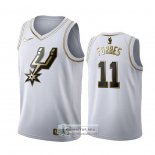 Camiseta Golden Edition San Antonio Spurs Bryn Forbes Blanco