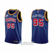 Camiseta Golden State Warriors Juan Toscano-Anderson NO 95 75th Anniversary Azul