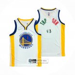 Camiseta Golden State Warriors Klay Thompson NO 11 2022 Slam Dunk Special Mexico Edition Blanco