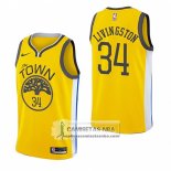 Camiseta Golden State Warriors Shaun Livingston Earned 2018-19 A