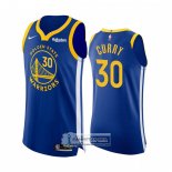 Camiseta Golden State Warriors Stephen Curry NO 30 Icon Autentico Azul