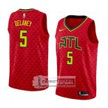 Camiseta Hawks Malcolm Delaney Statement 2018 Rojo