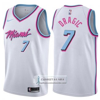 Camiseta Heat Goran Dragic Ciudad 2017-18 Blanco