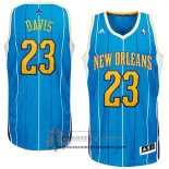 Camiseta Historic New Orleans Hornets Davis Azul