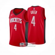 Camiseta Houston Rockets Jalen Green NO 4 Icon 2024-25 Rojo