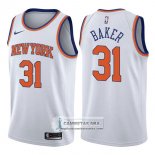 Camiseta Knicks Ron Baker Association 2017-18 Blanco