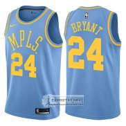 Camiseta Lakers Kobe Bryant Hardwood Classic 2017-18 Azul