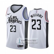 Camiseta Los Angeles Clippers Lou Williams Ciudad 2019-20 Blanco