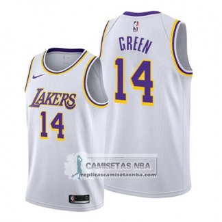 Camiseta Los Angeles Lakers Danny Green Association Blanco