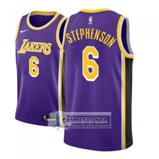 Camiseta Los Angeles Lakers Lance Stephenson Statement 2018-19