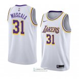Camiseta Los Angeles Lakers Mike Muscala Association 2018-19 Bla